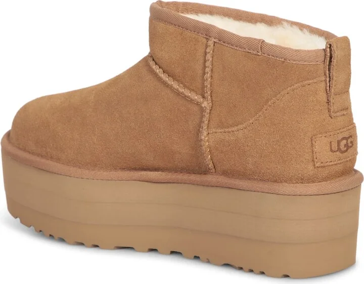 Ultra Mini Platform Chestnut Boot - Image 3