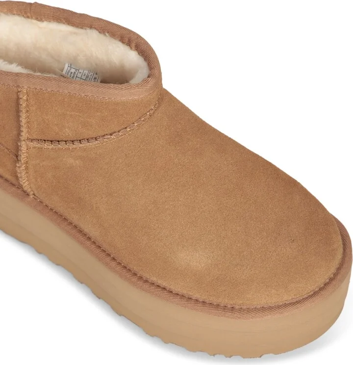 Ultra Mini Platform Chestnut Boot - Image 4