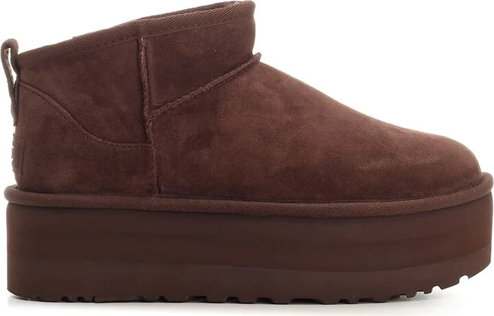 Ultra Mini Platform Scarpe Basse Brown