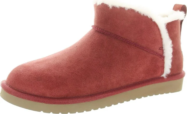 ULTRA MINI Womens Faux Fur Lined Suede Winter & Snow Boots