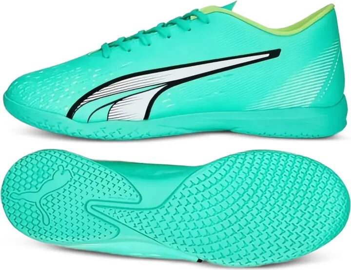 Ultra Play IT Indoor "Peppermint/White" soccer cleats - Image 2