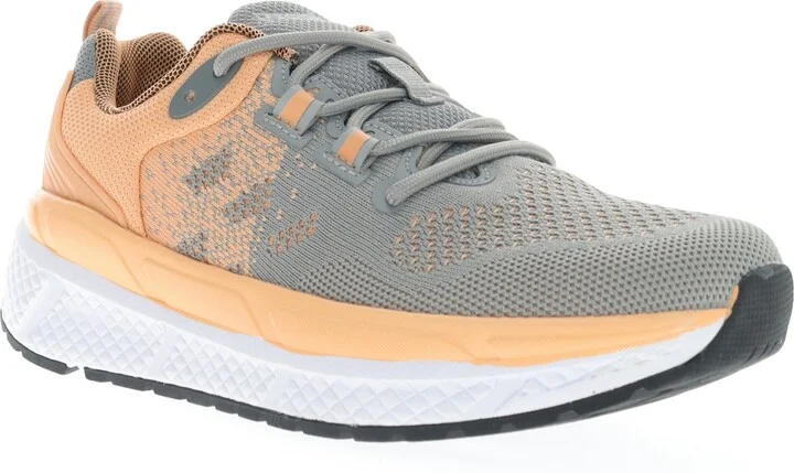 Grey/ Peach