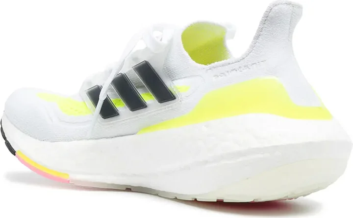 Ultraboost 21 "Cloud White/Core Black/Solar Y" sneakers - Image 3