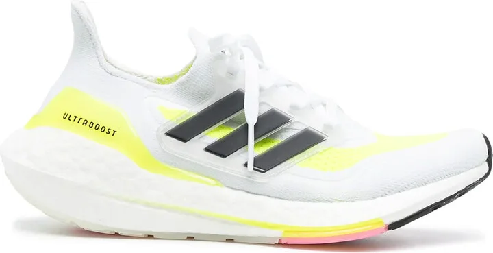 Ultraboost 21 "Cloud White/Core Black/Solar Y" sneakers