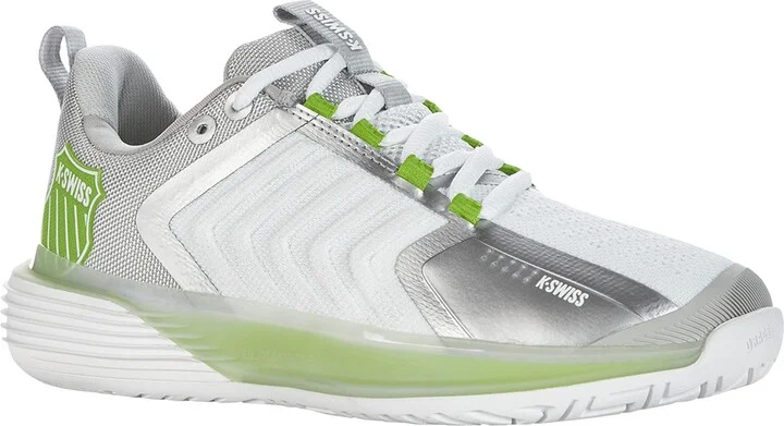 White/grey/silver/lime