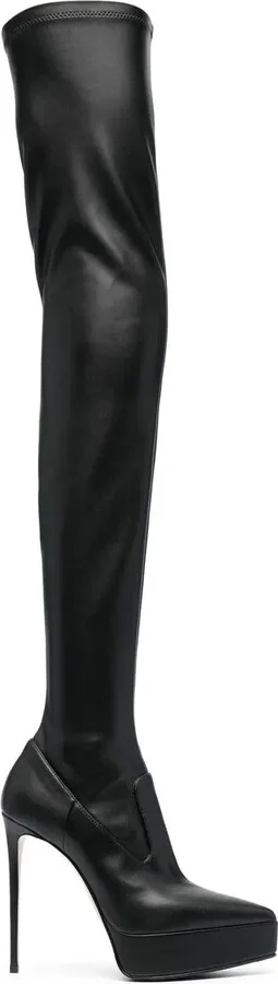 UMA 125mm thigh-high boots