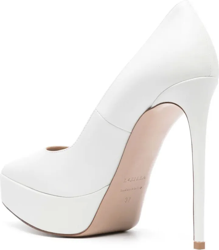 Uma 140mm leather pumps - Image 3
