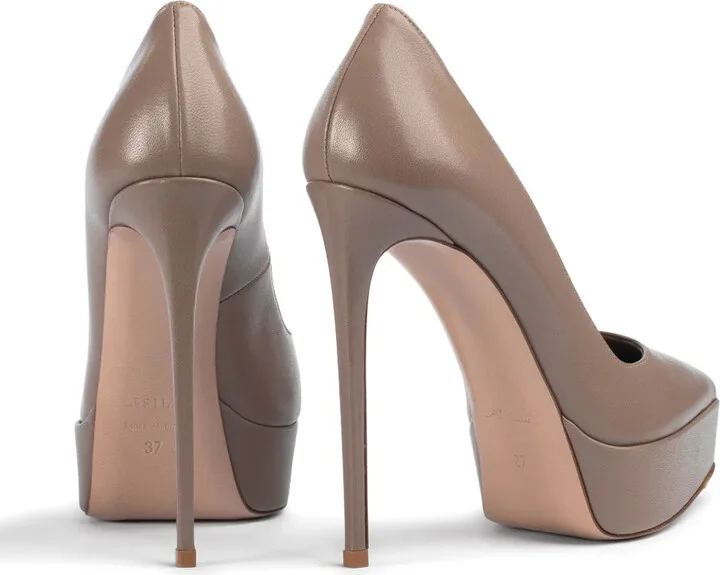 Uma 140mm leather pumps - Image 3