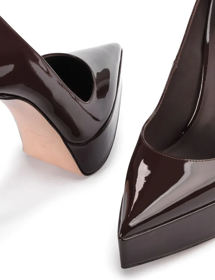 Uma 140mm leather pumps - Image 4