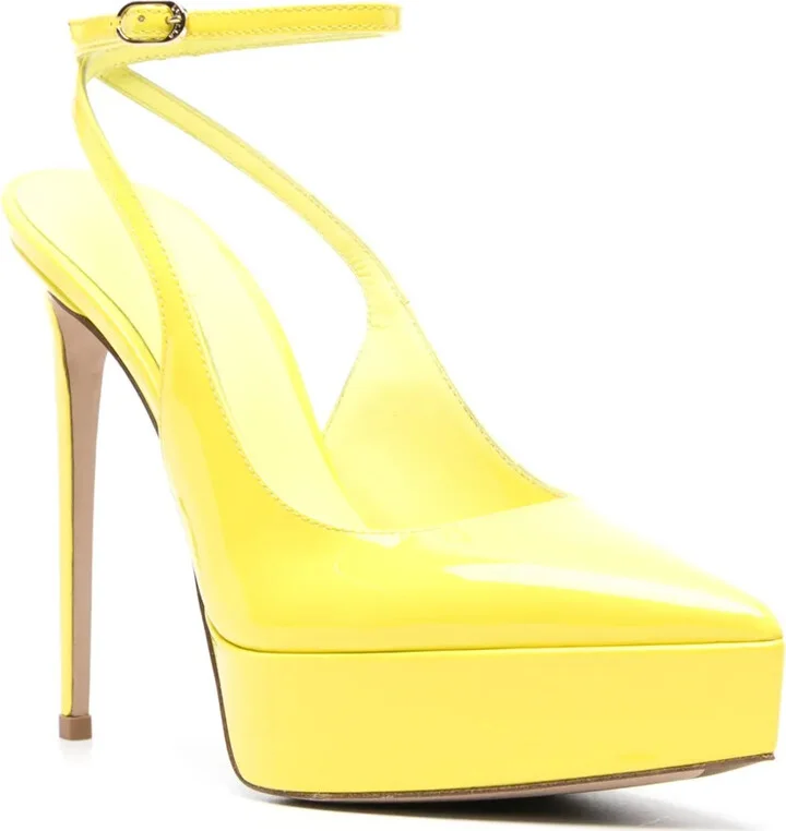 Uma 140mm slingback pumps - Image 2