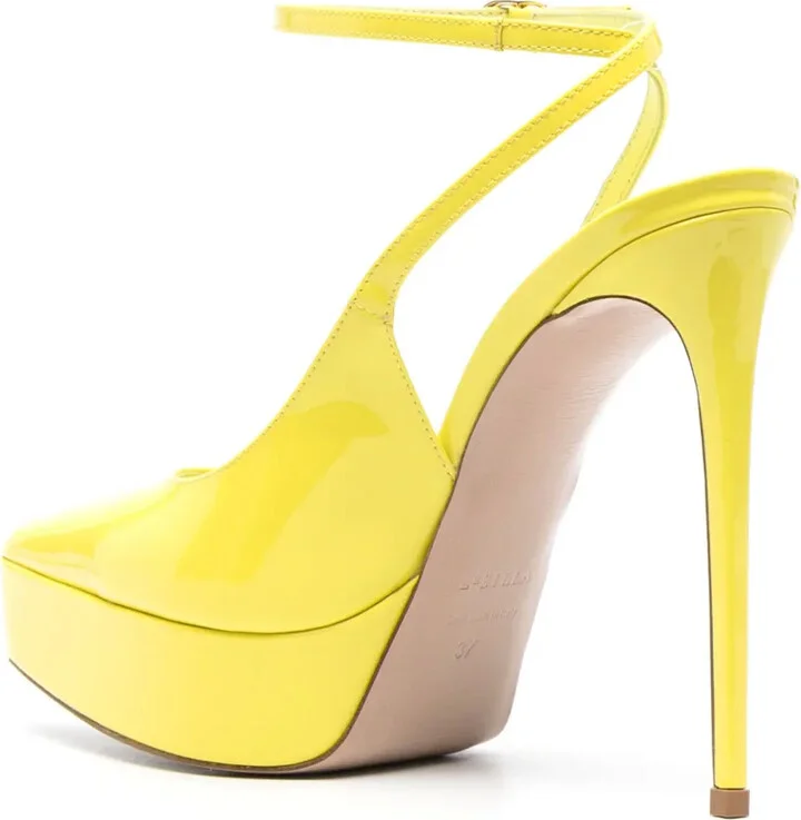 Uma 140mm slingback pumps - Image 3