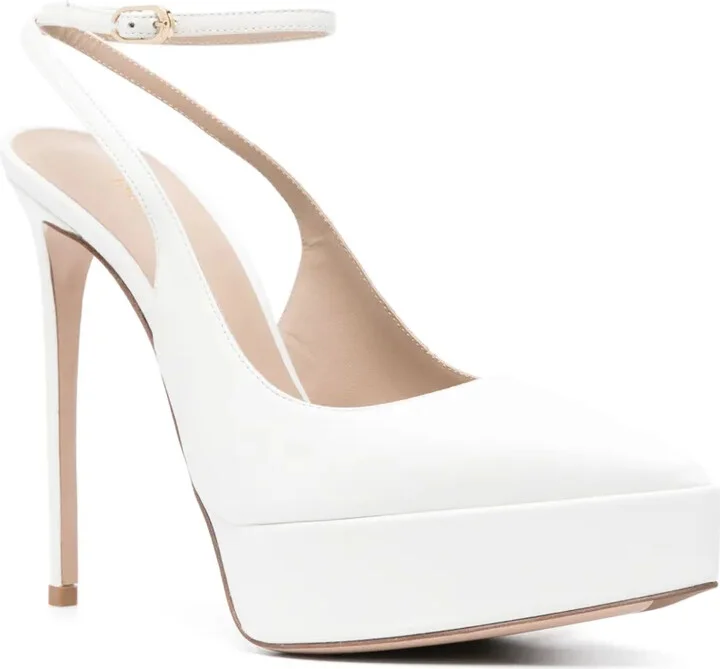 Uma 140mm slingback pumps - Image 2