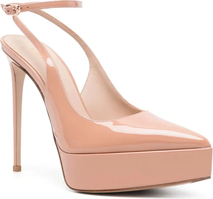 Uma 140mm slingback pumps - Image 2