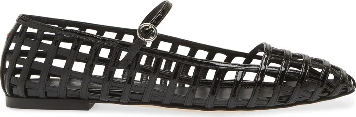 Uma Caged Mary Jane Ballet Flat - Image 3