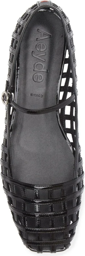 Uma Caged Mary Jane Ballet Flat - Image 5