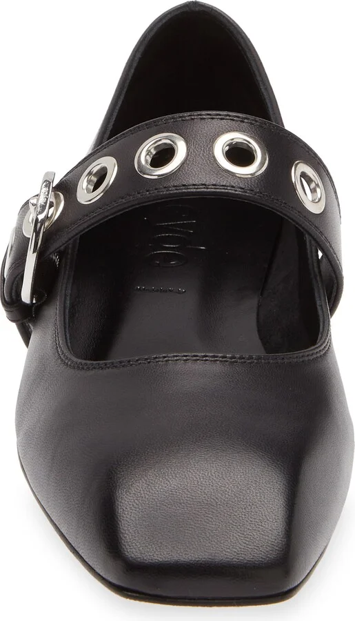 Uma Eyelet Mary Jane Flat - Image 4