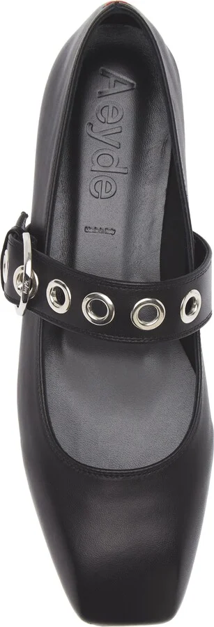 Uma Eyelet Mary Jane Flat - Image 5
