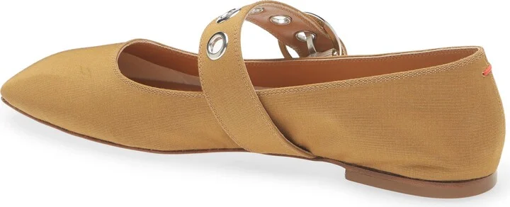 Uma Eyelet Mary Jane Flat - Image 8