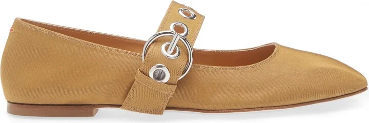 Uma Eyelet Mary Jane Flat - Image 9