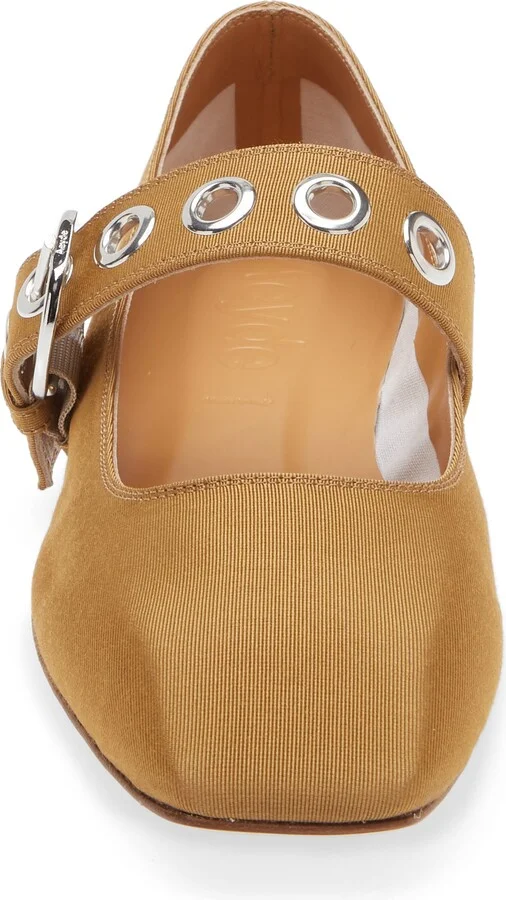Uma Eyelet Mary Jane Flat - Image 10