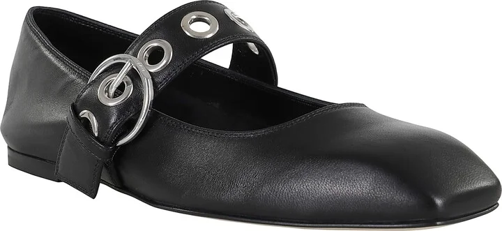 Uma Eyelet Nappa Leather Black - Image 2