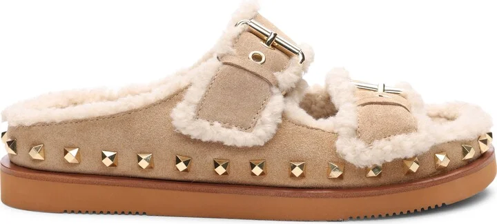 Uma Faux Fur Sandal - Image 3