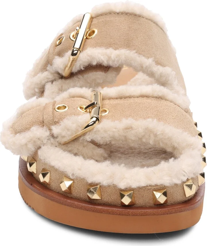 Uma Faux Fur Sandal - Image 4