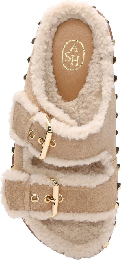 Uma Faux Fur Sandal - Image 5