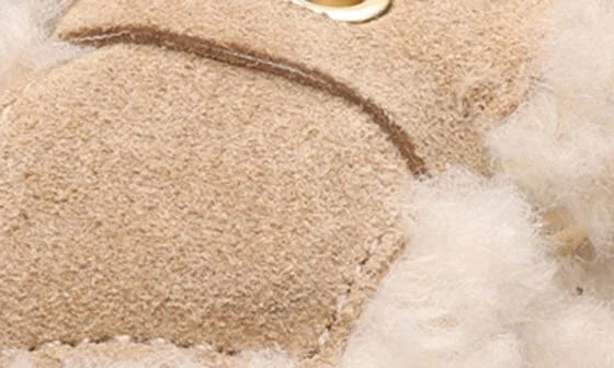 Uma Faux Fur Sandal - Image 7