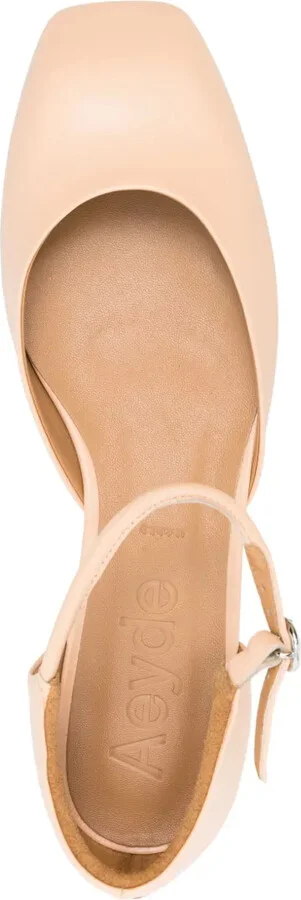Uma leather ballerina shoes - Image 4