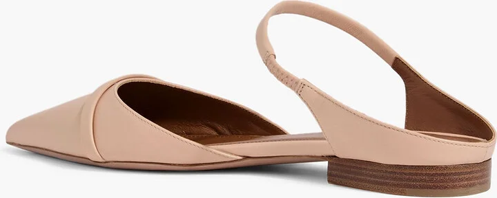 Uma leather point-toe flats - Image 3
