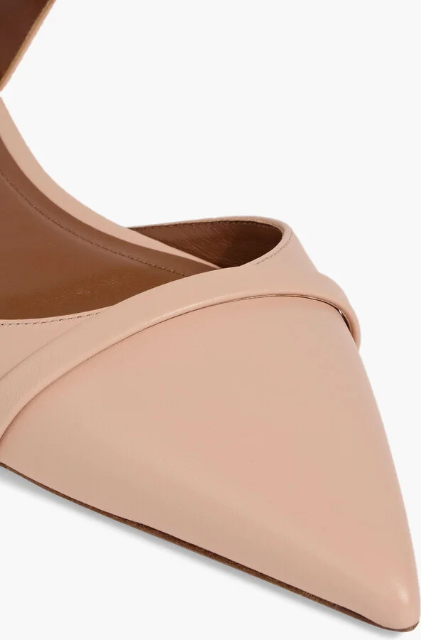 Uma leather point-toe flats - Image 4