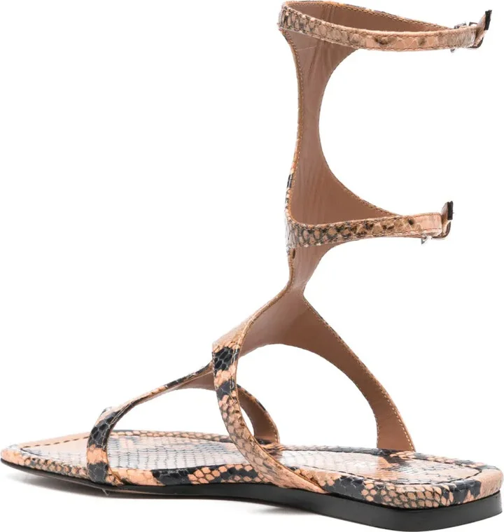 Uma leather sandals - Image 3