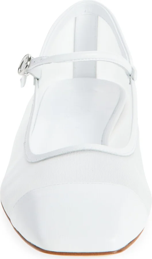 Uma Mary Jane Cap Toe Flat - Image 4