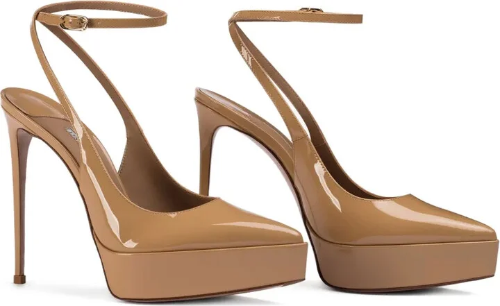 Uma platform slingback pumps - Image 2