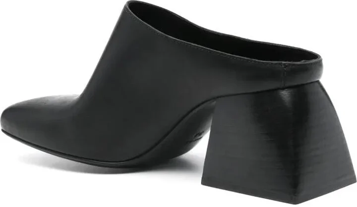 Uma Wang 60Mm Leather Mules - Image 3