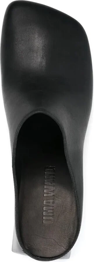 Uma Wang 60Mm Leather Mules - Image 4