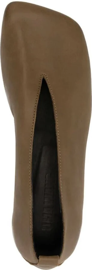 Uma Wang Ballet Flats With Asymmetric Toe - Image 4