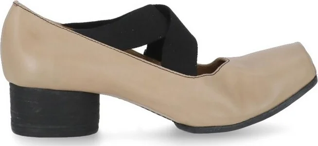 Uma Wang Cross Strap Ballerina Pumps
