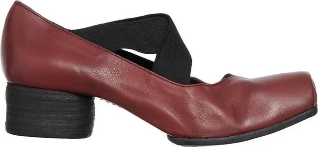 Uma Wang Cross Strap Ballerina Pumps