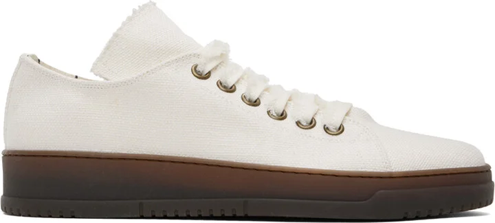 UMA WANG Off-White Tennis Sneakers