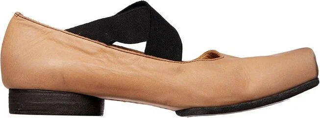Uma Wang Square-Toe Slip-On Ballerina Shoes