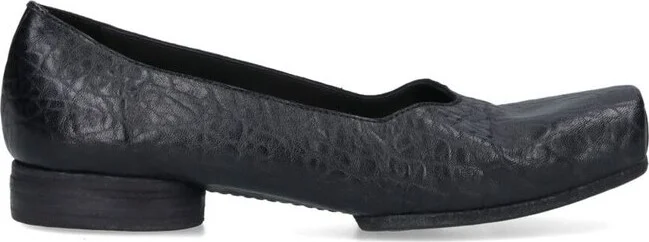 Uma Wang Square Toe Slip On Flat Shoes