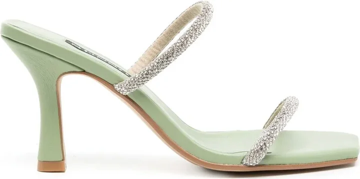 Umber I 90mm leather sandals