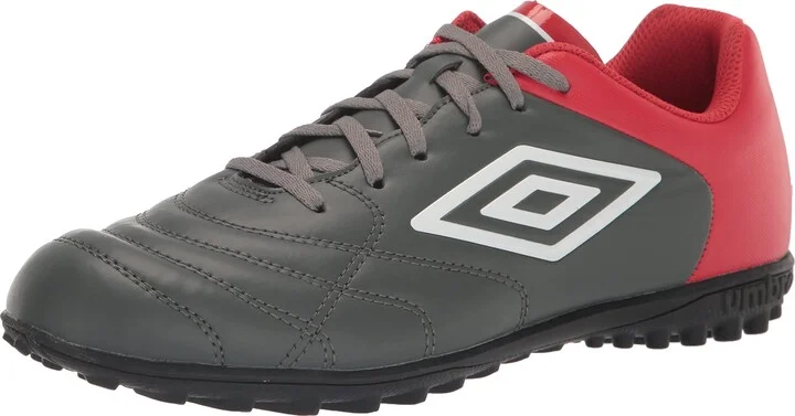 Gunmetal/Red/White