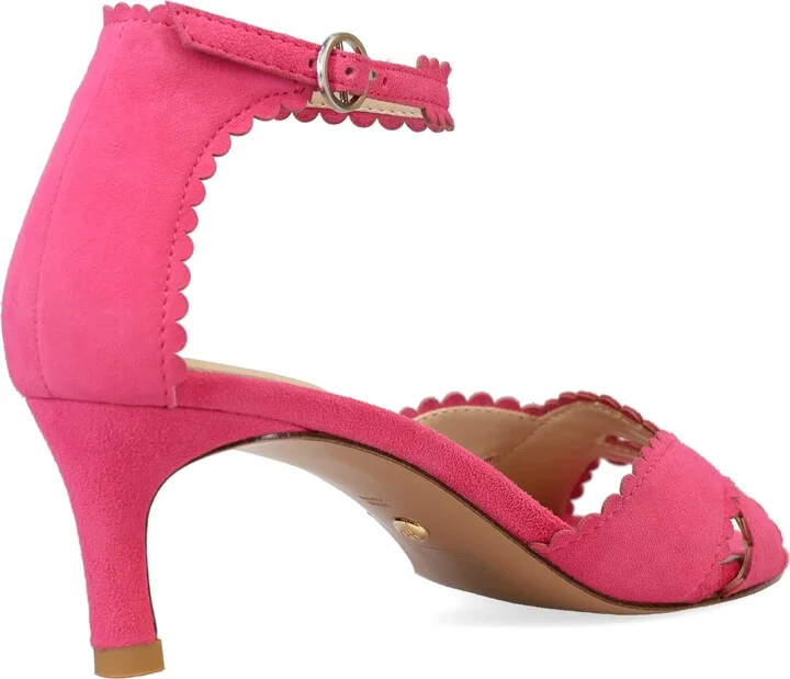 Umelo Kitten Heel Ankle Strap Sandal - Image 8