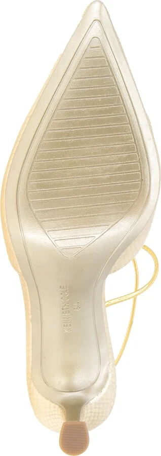 Umi Snakeskin Embossed Pointed Toe Pump - Image 6