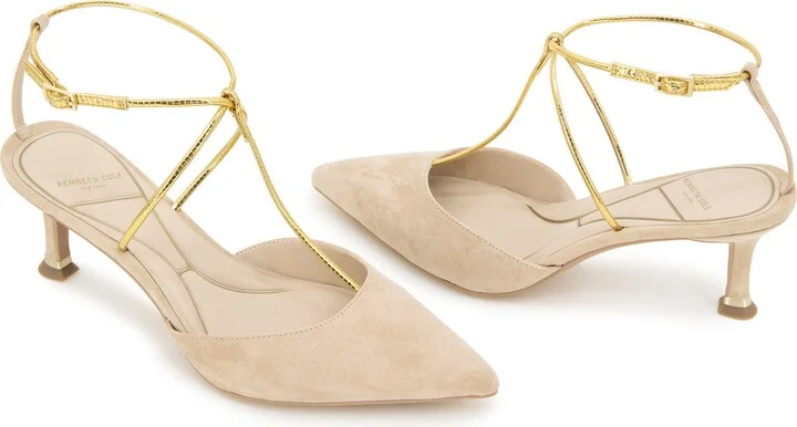 Umi T-Strap Pointed Toe Pump - Image 8
