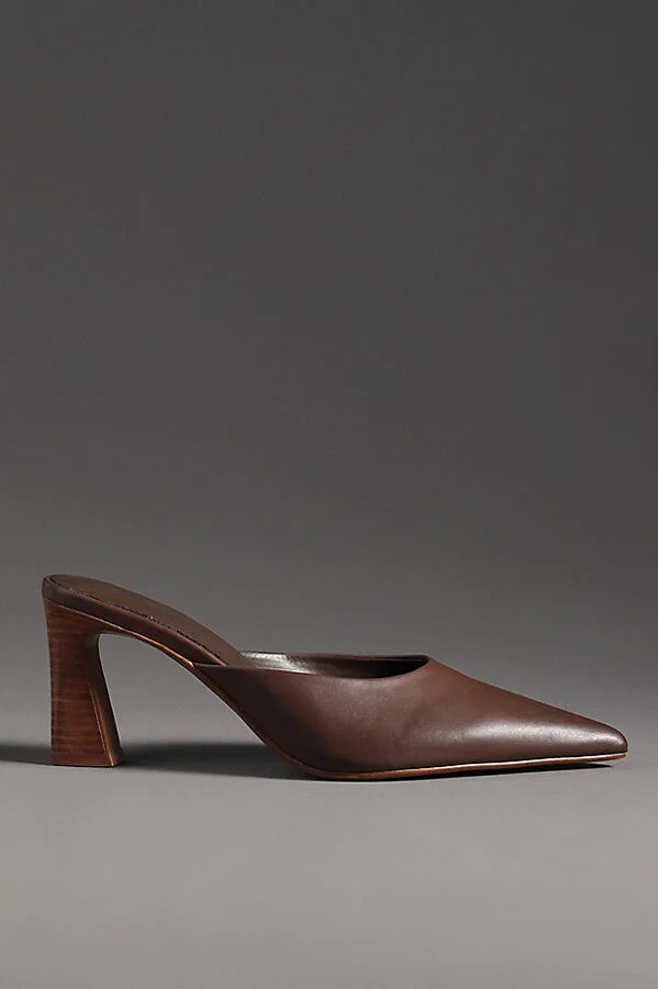 Unamused Pointed-Toe Heeled Mules - Image 3