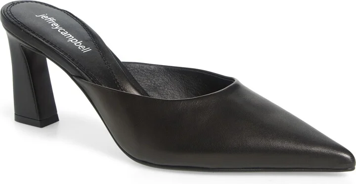Unamused Pointed Toe Mule